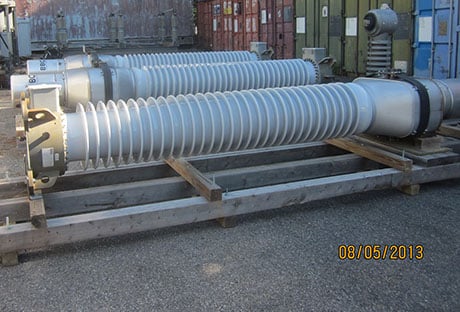 362 kV BBC CT' S TYPE AOK362MC, 362000 V, 1200:5 MRCT' S, SINGLE BUSHING - Image 1