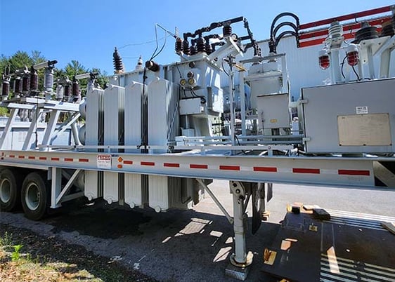 7500 kVA, 34400 Delta Primary, 2400/4160/2400 Wye Secondary, Moloney Electic Co Substation - Image 2