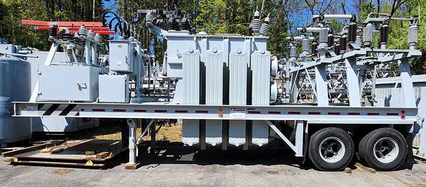 7500 kVA, 34400 Delta Primary, 2400/4160/2400 Wye Secondary, Moloney Electic Co Substation - Image 3