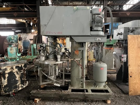 Ross #PVM-100, Triple Motion Vacuum Mixer, Stainless Steel, 100 gallon, 1.5" max width, 10" Feed length - Image 1
