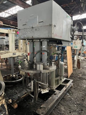 Ross #PVM-100, Triple Motion Vacuum Mixer, Stainless Steel, 100 gallon, 1.5" max width, 10" Feed length - Image 5