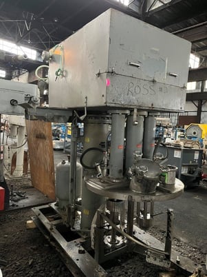 Ross #PVM-100, Triple Motion Vacuum Mixer, Stainless Steel, 100 gallon, 1.5" max width, 10" Feed length - Image 7