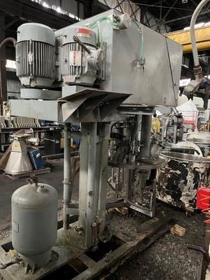Ross #PVM-100, Triple Motion Vacuum Mixer, Stainless Steel, 100 gallon, 1.5" max width, 10" Feed length - Image 9