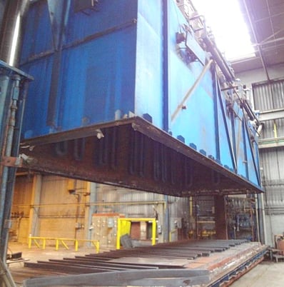 120" width x 72" H x 420" L Drever, lift-off - atmosph, gas-fired, 1450°F, (2 available) - Image 2