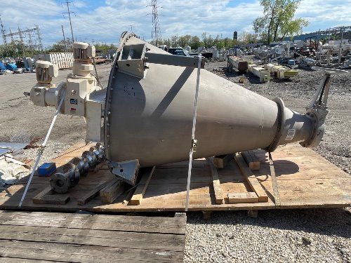 32 cu.ft. Ross Nauta #A32-Cone, Blender, 68" diameter x 91" H Mixing Chamber, 12" Bottom Outlet, 5 HP - Image 4