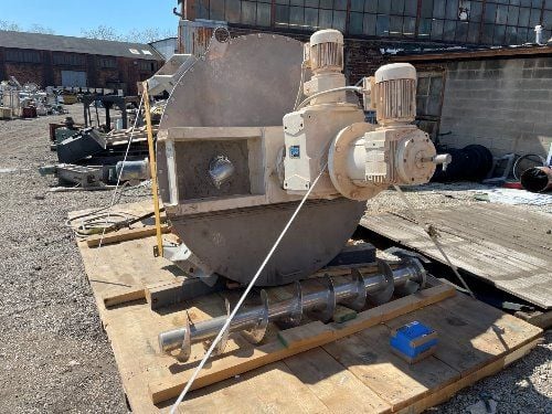 32 cu.ft. Ross Nauta #A32-Cone, Blender, 68" diameter x 91" H Mixing Chamber, 12" Bottom Outlet, 5 HP - Image 5