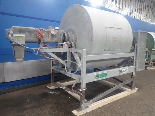 100 cu.ft. Burton #EC30-30, Mixer, carbon steel, 72" diameter x 60" L Drum, 5 HP - Image 3