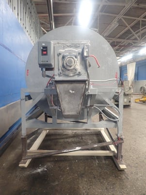 100 cu.ft. Burton #EC30-30, Mixer, carbon steel, 72" diameter x 60" L Drum, 5 HP - Image 4