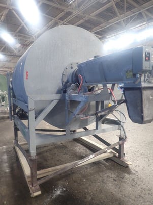 100 cu.ft. Burton #EC30-30, Mixer, carbon steel, 72" diameter x 60" L Drum, 5 HP - Image 5