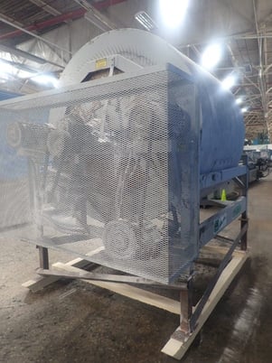 100 cu.ft. Burton #EC30-30, Mixer, carbon steel, 72" diameter x 60" L Drum, 5 HP - Image 7