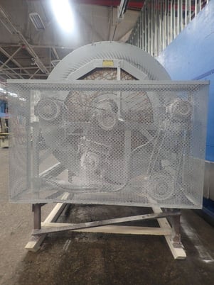 100 cu.ft. Burton #EC30-30, Mixer, carbon steel, 72" diameter x 60" L Drum, 5 HP - Image 8