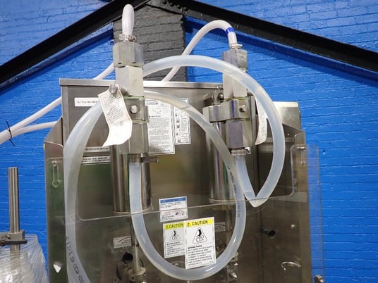 Filamatic #DAB-32-4, Piston Filling Unit, (2) Fill Heads w/Pumps, on stand, 220 V - Image 10