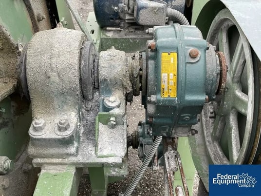 67 cu.ft. Burton #EC20-20, Mixer, carbon steel, 4000 lb. capacity, 58" diameter x 60" L Drum, 7 HP - Image 8