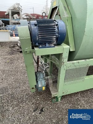 67 cu.ft. Burton #EC20-20, Mixer, carbon steel, 4000 lb. capacity, 58" diameter x 60" L Drum, 7 HP - Image 10