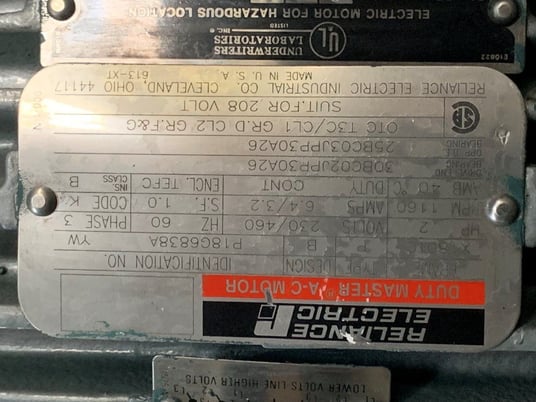 Union Process #1S, Attritor, Stainless Steel Jacketed Bowl, 2 HP, 230/460 V - Image 11