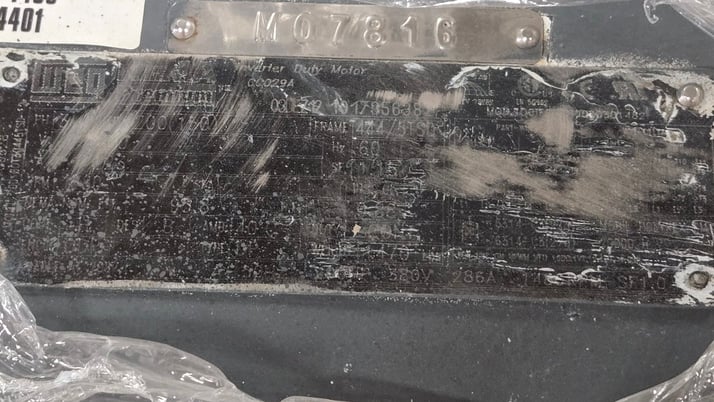 200 HP 1800 RPM Weg, Frame 444-5TSD, ODP, 460 Volts (location i0) - Image 3