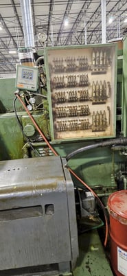 7/8" x 3/8" National #750, 6-die cold former, 4" punch knockout stroke, 60-80 PPM - Image 4