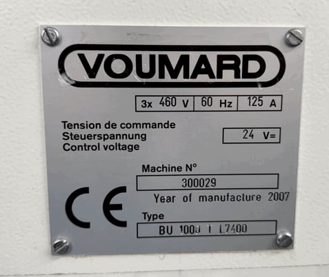 Voumard #CNC-300, grinder, 4 position turret, 2007 - Image 10