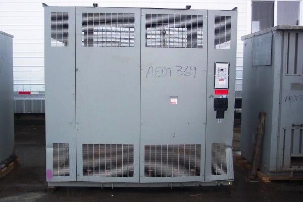 3000 KVA 12470 Primary, 480/277 Secondary, Cutler-Hammer, dry, AA/FA, taps, AEDT369 - Image 1
