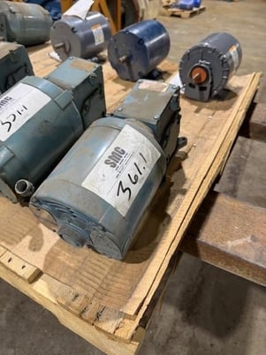 0.25 HP 1726 RPM Louis Allis, 3 phase - Image 1