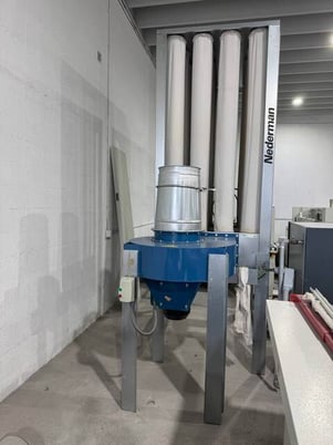 5000 cfm @ 7" Nederman #S-1000, dust collector, 24 Superbag filters, 10 HP, 3 phase, 208-230/460 V., 2019 - Image 1