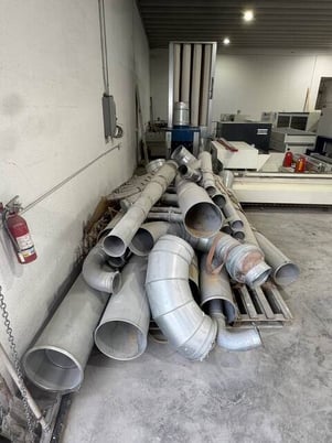 5000 cfm @ 7" Nederman #S-1000, dust collector, 24 Superbag filters, 10 HP, 3 phase, 208-230/460 V., 2019 - Image 3