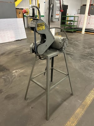 1" x 42" Burr King #562, 3-wheel belt sander, stand, 1/2 HP, 460 V. - Image 5