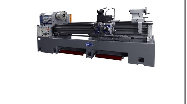26" x 160" GMC #GML-26160T, lathe, 15 Hp, 4.75" bore, automatic lube, digital read out, 17.25" swing over - Image 1