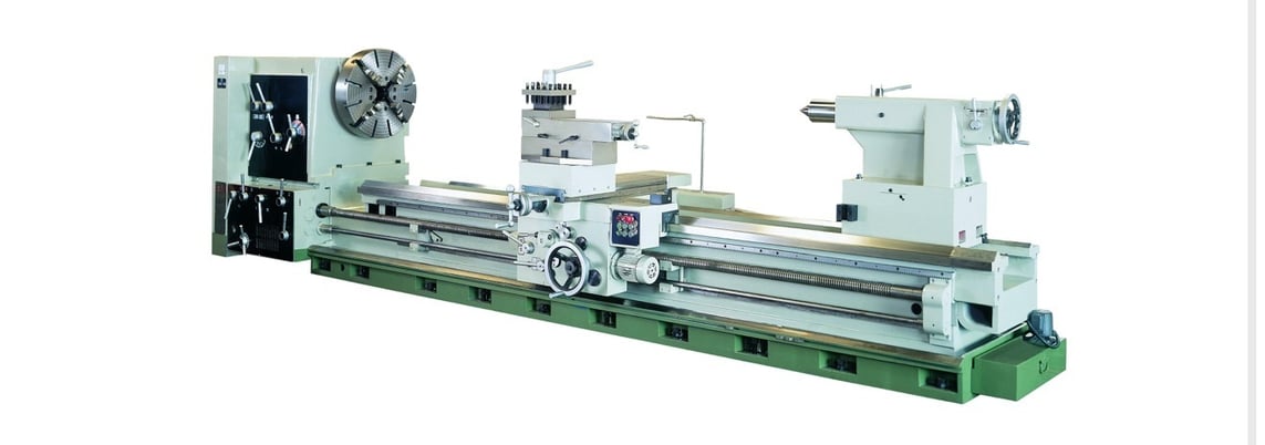 47" x 160" GMC #OCL-47160G, hollow spindle lathe, 12-1/8" bore, 50 HP, 420 RPM, A2-20, warranty - Image 1