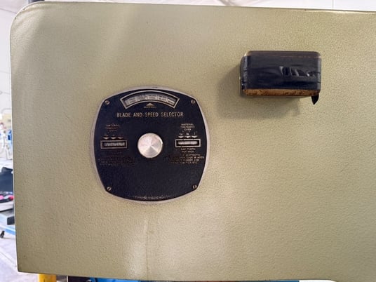 Kalamazoo #Startrite-20-R-10, vertical band saw, 20" throat, 10" under guide, 3/4" blade, 1.5 HP, variable - Image 4