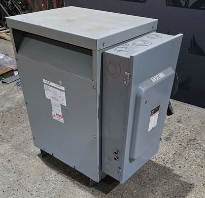 75 KVA 480 Primary, 208Y/120 Secondary, Powertran 3PTN40-75K, general purpose transformer - Image 2