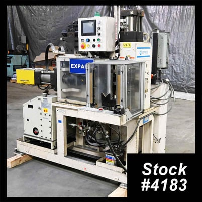 1-1/2" Comco #KE-40-2, end former, Control panel, pneumatic clamp cylinder, 2013 - Image 1