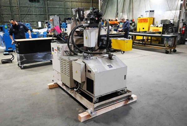 1-1/2" Comco #KE-40-2, end former, Control panel, pneumatic clamp cylinder, 2013 - Image 6