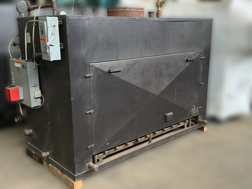 50 HP Parker #50, Steam Boiler, 100 psi, 278 sq.ft. 2,100,000 BTU/H, 1988 - Image 2