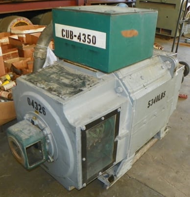 500 HP 1200 RPM Reliance, Frame B589ATZ, DPFVBB, 500 VA, 240 VF - Image 2