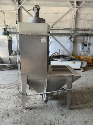 IAC, Bag Dump Station, Stainless Steel, w/Integrated Dust Collector & Blower - Image 3