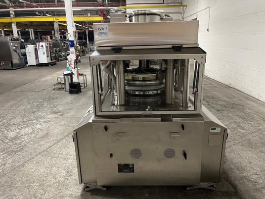 Manesty #M2-I, Tablet Press, Rebuilt by IPR, 39-Station, Single Sided w/Force Feeder & Hopper, 10 HP, 1760 - Image 3