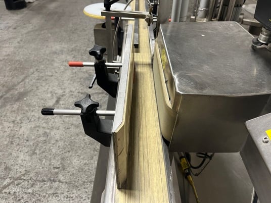 Labelstar #LS4000DX, Wrap-Around Labeler, Single-Head w/Feed Conveyor & Timing Wheel, 1/8 HP, 250 RPM, 130 V - Image 8