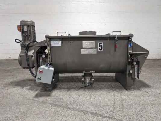 11 cu.ft. American Process #PRB011-807224, Paddle Ribbon Blender, Stainless Steel, Type PRB-011, 21" width x - Image 1