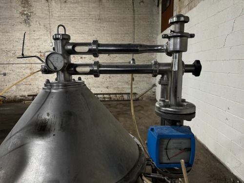 Alfa-Laval #VNPX-510-SGD-34-GS, Disc Centrifuge, Stainless Bowl, 6235 RPM Bowl, 22 kW Motor, 1996 - Image 9