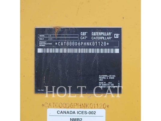 Caterpillar D6, Crawler Dozer, 531 hours, S/N: HNK01120, 2023 - Image 6