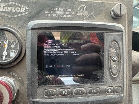 30000 lb. Taylor #TX300S Series Big Red forklift - Image 4