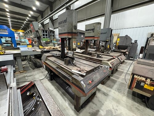 Marvel #Mark-II, vertical filt frame band saw, serial #830053 - Image 1