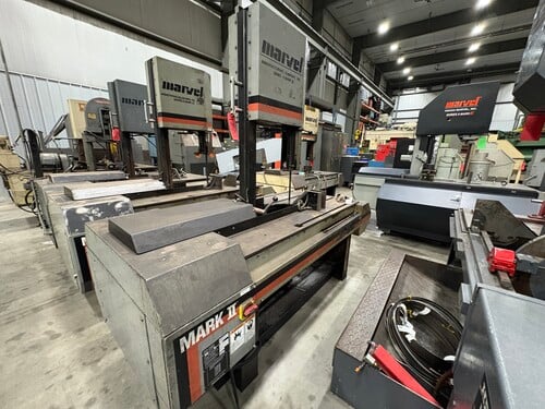 Marvel #Mark-II, vertical filt frame band saw, serial #830053 - Image 5