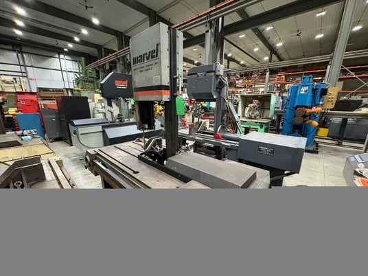 Marvel #Mark-II, vertical filt frame band saw, serial #830053 - Image 7