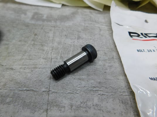 9 NEW Ridgid Shoulder Bolt, for 1224 Series Pipe Bolt Threading Machine, 27037 - Image 3