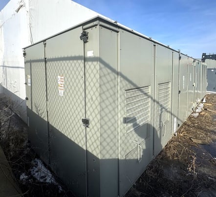 50 Ton, Trane Intellipak #SFHMF504HAMDAMGD8001B0Z000000-00RT0M8A00, package unit, 460 V., R410A, 2022 - Image 1