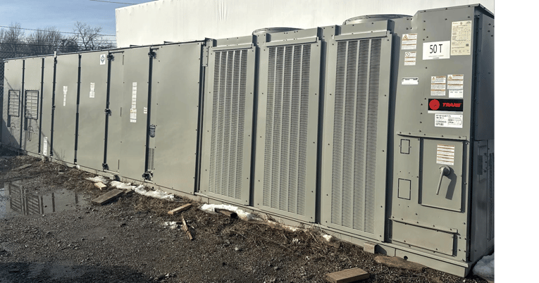 50 Ton, Trane Intellipak #SFHMF504HAMDAMGD8001B0Z000000-00RT0M8A00, package unit, 460 V., R410A, 2022 - Image 2