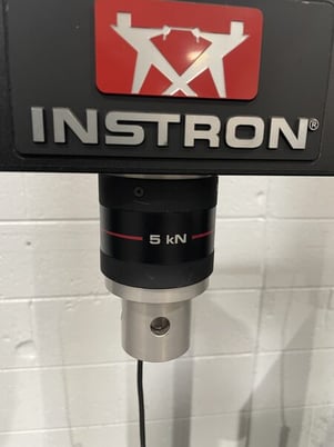 1125 lbf (5kN) Instron #5965, testing machine, 16.5" x 5" table, Windows computer system w/keyboard & mouse - Image 3