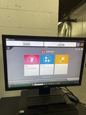 1125 lbf (5kN) Instron #5965, testing machine, 16.5" x 5" table, Windows computer system w/keyboard & mouse - Image 5